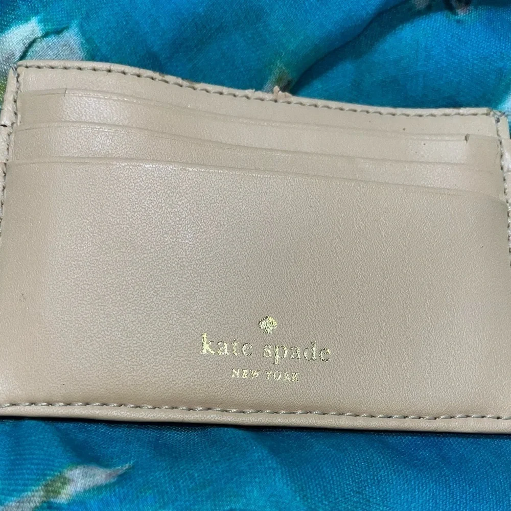 Kate Spade Rose Gold Card Wallet